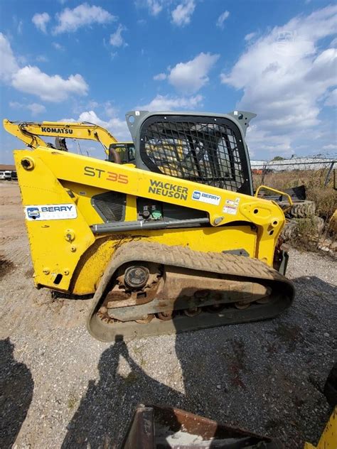 wacker neuson wheeled skid steer operation|wacker neuson st35 for sale.